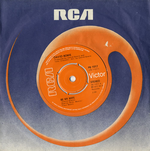 デヴィッド・ボウイ Be My Wife限定盤 ピクチャー 7” レコード